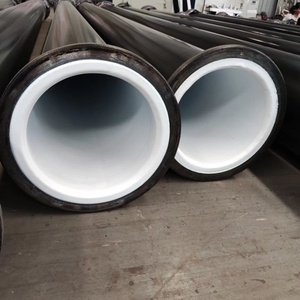 Tubería de acero revestida con poliolefina (PO) resistente a ácidos, álcalis y corrosión, OD20-3620, para escenarios industriales y químicos. - Product Image 1