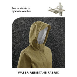 Vestes coupe-vent compressibles élégantes pour femmes avec broderie personnalisée, tissu respirant et confort par tous les temps - Product Image 5