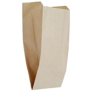 6x3,5x11 Natural MF Kraft 60 GSM V Fondo Natural Kraft Bolsa de papel marrón - Product Image 2