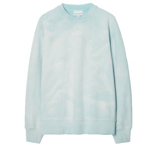 Men's Oversized <b>Crew</b> <b>Neck</b> <b>Sweatshirt</b> Solid Light Blue 100% Cotton Knitted Casual Pullover Autumn Wear wholesale rate - Product Image 4