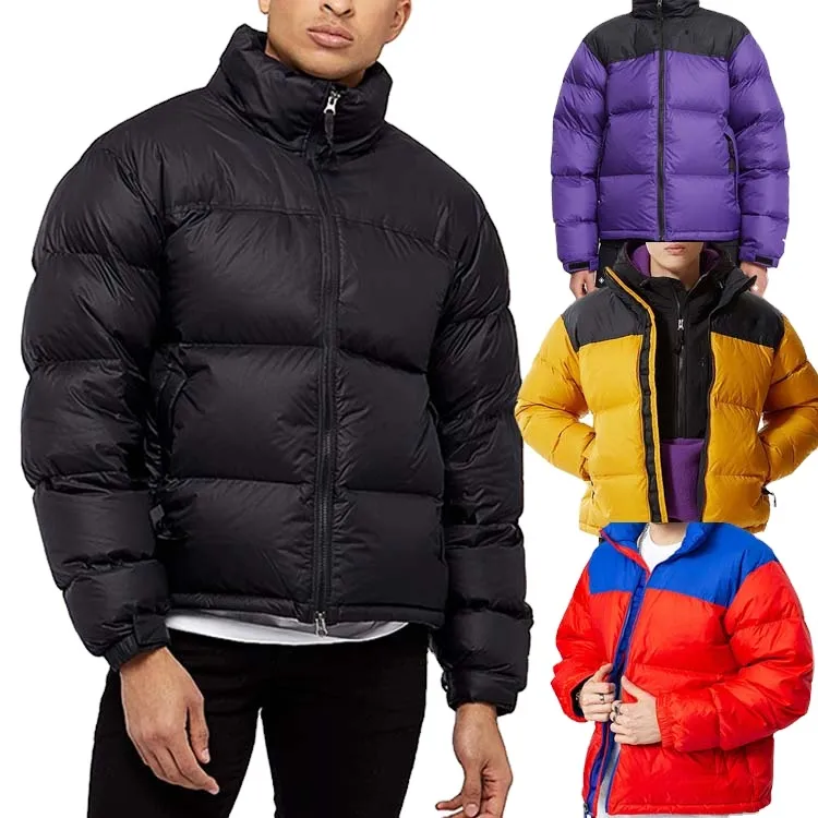 Custom american version men's 700 down jacket 2023 winter waterproof puffer coat bubble designer puffer jackets