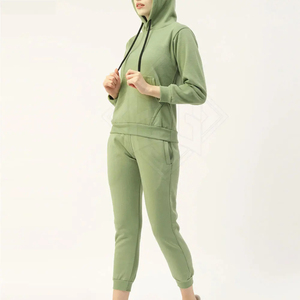 Fabricant pakistanais dernière conception femmes survêtement 100% coton couleur personnalisée femmes survêtement au meilleur prix - Product Image 3