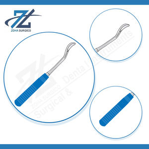 Cuillère Capener bleue en acétal, manche Suregrip, 285 mm de long, 16 mm de large, ensemble d'instruments chirurgicaux en acier inoxydable, réutilisable, certifié CE - Product Image 4