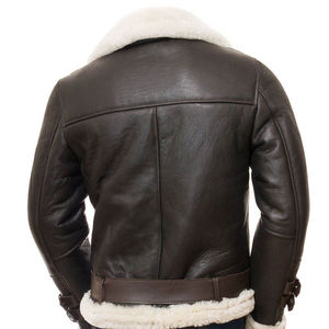 2025 <b>New</b> arrival Wholesale Price Men's Attractive Regular Fit High Quality Winter Warm Thin Thickness Leather Fashion jacket - Product Image 2