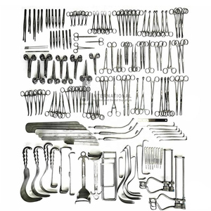 ชุดการผ่าตัด laparotomy สแตนเลสพร้อมเครื่องมือแบบหนีบโดย fj.inersivated 197ชิ้น - Product Image 3