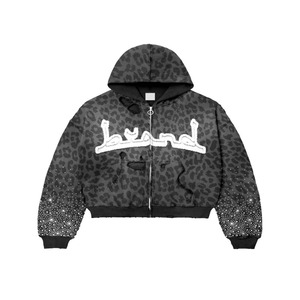 2025 unisexe personnalisé camouflage veste à capuche zippée hommes Streetwear visage complet fermeture éclair conception couleur personnalisable - Product Image 5