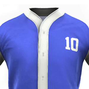 Maillots de baseball à boutons personnalisés pour hommes chemises et pantalons courts ensembles d'uniformes de baseball softball pour hommes et femmes - Product Image 3