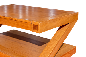 Bureau rectangulaire en bois massif de style nordique moderne, mobilier de bureau à domicile durable pour l'écriture et l'utilisation d'un ordinateur portable, prix de gros - Product Image 5