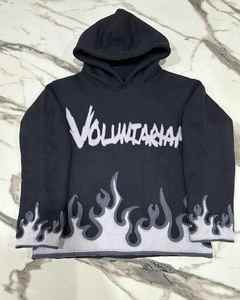 Sudaderas con capucha serigráficas para hombre de la mejor calidad y bajo MOQ, venta al por mayor, sudaderas con capucha serigráficas fabricadas en Pakistán, servicio OEM de fábrica - Product Image 4