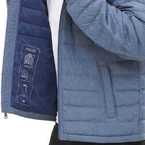 Chaqueta de Invierno para Hombre, Estilo Urbano, Cuello Alto, de Lona, Acolchada, OEM, Alta Calidad, Logotipo Frontal Personalizado al por Mayor - Product Image 6