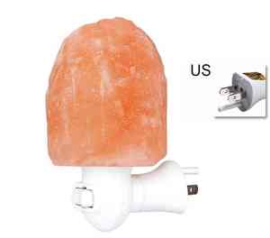 Anwar enterprises Mini Natural Crystal Pink Himalayan Salt Wall <b>Lamp</b> Hand-Carved Air Purifying Home Decoration Craft - Product Image 6