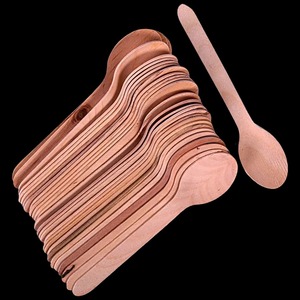 Couverts fourchette de haute qualité couverts or rose mariage vintage personnaliser cuillère en bois naturel antiadhésif - Product Image 6