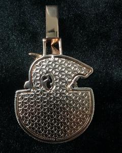 Plaqué or rose argent VVS Moissanite diamants grand requin pendentif Hip Hop pièce Migos glacé pour hommes pendentif collier bijoux - Product Image 2