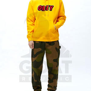 Sudadera con Capucha de Invierno para Hombre, de Alta Calidad, Bordada, Estilo Urbano, Ecológica, de Secado Rápido, Transpirable, Mezcla de Algodón, con Bolsillo, OEM Personalizado - Product Image 4