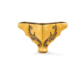 Jambes Yaprak Design ottoman traditionnel Tables de cuisine à manger 10-14 cm Canapés à motif feuille Gardrobs Unités TV pour l'utilisation de l'hôtel Plastique - Product Image 5