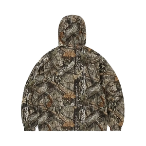 เสื้อฮู้ดดี้แบบมีซิป ทรงโอเวอร์ไซส์ ลายพรางป่า สำหรับกิจกรรมกลางแจ้ง ป้องกันลม ปรับแขนเสื้อและเอวได้ด้วยเชือกผูก - Product Image 2