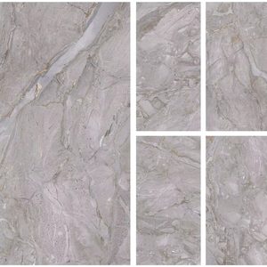 คลาสสิค Dyna สีเทา600x1200มม. ทันสมัยกันลื่นเคลือบผนังพอร์ซเลนกระเบื้องพื้นแข็งสำหรับห้องน้ำต้านเชื้อแบคทีเรีย - Product Image 1