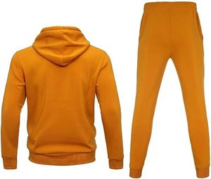 Conjunto Deportivo de 2 Piezas para Hombre, Sudadera con Capucha y Cremallera Completa, Manga Larga, Ropa Deportiva para Correr - Product Image 2