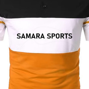 Polos de hombre tejidos OEM al por mayor, Polo informal de manga corta con botones, camisetas clásicas de golf - Product Image 3