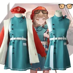 Anime Reverse 1999 Regulus Cosplay Costume Women Elegant Uniform Coat Dress Hat Sunglasses Belt Suit Halloween Party Clothes