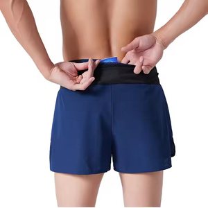 Short de gym unisexe OEM pour adultes Vêtements de sport de compression personnalisés pour la course à pied Entraînement de la sueur Entraînement Fitness Sports athlétiques Boxe - Product Image 6