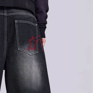 2024 alta calidad nuevos hombres moda estiramiento casual pantalones vaqueros cortos pantalones cortos de mezclilla azul Denim Swear pantalones cortos para hombre - Product Image 2
