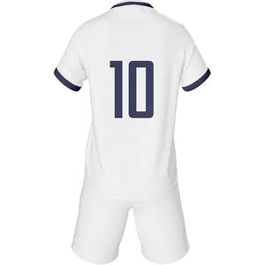 Uniforme de fútbol juvenil con impresión de logotipo personalizado, ropa deportiva de último diseño de talla grande para equipo, servicio OEM - Product Image 3