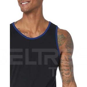 Camisetas sin mangas deportivas informales para hombre hechas a medida de alta calidad 2025, ropa de calle transpirable al por mayor - Product Image 3