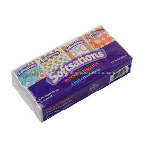 Customized Virgin Wood Pulp Soft Factory Price Pocket Facial <b>Tissue</b> <b>Paper</b> - Product Image 2