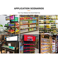 Écran LCD publicitaire pour magasin de détail, écran d'affichage numérique étiré de 60 cm pour étagère, moniteur promotionnel en bande longue