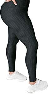 Leggings de yoga sin costuras de cintura alta para mujer Leggings de Yoga de material de algodón cómodo - Product Image 5