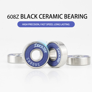 Caja de <span class=keywords><strong>Rodamientos</strong></span> Profesional de Cerámica Negra y Morada Tipo S608 Modelo SK24150021 para <span class=keywords><strong>Patines</strong></span> de Velocidad y Patinaje Urbano - Product Image 5