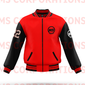 Customized Varsity <b>Jacket</b> for College Students/ College Baseball Letterman <b>Jacket</b> Varsity <b>Jacket</b> Leather Sleeves - Product Image 3