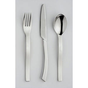 Juego de cubiertos con mango de diseño antiguo plateado Tenedores Cucharas Cuchillos Madera Nuevo estilo Handel Juego de cubiertos de oro de acero inoxidable - Product Image 3