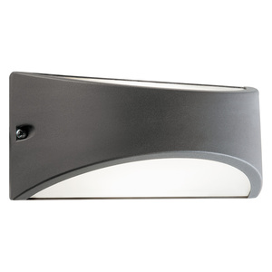 Lampada LED 'Lhasa' 10 W - 22x10x10 cm Grigia - Product Image 1
