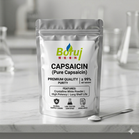 Hersteller-Großhandel Kosmetikqualität Synthetisches Reines Capsaicin-Pulver auf Lager