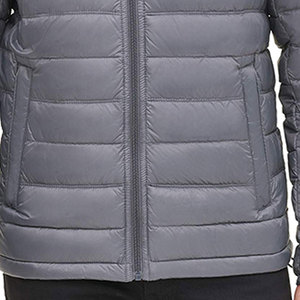 Chaqueta acolchada estampada OEM para hombre, chaqueta de invierno informal con logotipo personalizado para hombre con bolsillos - Product Image 6