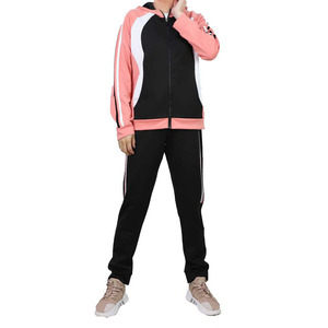 Pull de jogging avec logo brodé imprimé personnalisé pour femmes ensemble de pantalon de survêtement d'hiver respirant à capuche avec techniques lavées - Product Image 1