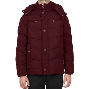 Chaqueta acolchada de algodón de alta calidad personalizada para hombre, diseño original a prueba de viento, método de tejido no tejido - Product Image 4