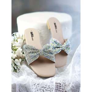 Sandales légères d'hiver et d'automne 615 G avec bout à la mode en caoutchouc PU et semelle intérieure en coton - Product Image 1