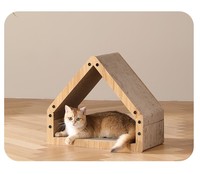 Vietnam Durable Triangle House Dach Design Multifunktion ale Verwendung Tunnel Versteck Cat Scratcher Play Tower