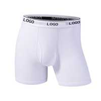 Sous-vêtements pour hommes de haute qualité, caleçons respirants en coton et élasthanne, écologiques, antibactériens, confortables, avec ceinture élastique