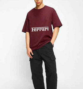 Wholesale Men's Heavyweight <b>Knitted</b> Oversize T-Shirts-Trendy Design Unisex Style High Quality Fabric - Product Image 2