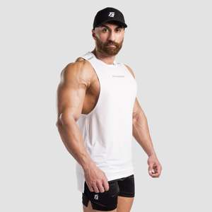 Débardeur réfléchissant blanc pour homme - Product Image 3