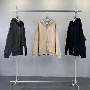 Survêtements brodés personnalisés pour hommes Sweat-shirt cargo en coton coupe ajustée Sweatshirts à capuche brodés pour hommes Sweatshirts à capuche - Product Image 6