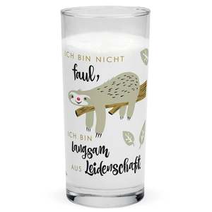 Sloth Glass <b>Drinkware</b> 'I'm Not Lazy..' Unique and Stylish Product - Product Image 1