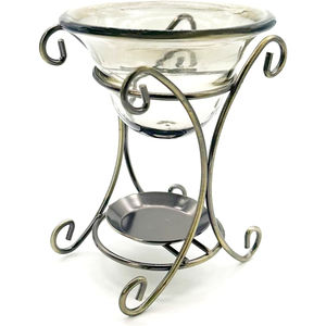 เครื่องอุ่นขี้ผึ้งโลหะและแก้วสำหรับตกแต่งบ้านอุปกรณ์ให้แสงสว่างในร่มและโคมไฟที่ทันสมัยและทนทาน - Product Image 4