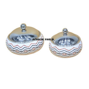 Réchaud à fondue en bois de qualité supérieure, fait à la main, design classique, élégant, nouveau réchaud à nourriture en bois - Product Image 2