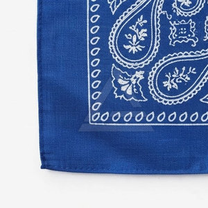 Bandanas personnalisées imprimées, douces et respirantes en coton, foulards pour la tête et le cou, accessoires de sport en plein air, streetwear décontracté et événements - Product Image 2