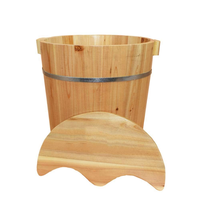 Baignoire pour les pieds en bois, seau, baril, mobilier de salon, spa pour les pieds, fabriqué à la main, en bois de cèdre épais, préservation de la santé, baignoire pour les pieds